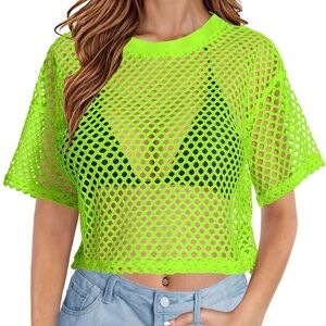 Rave Fishnet Top size XXL